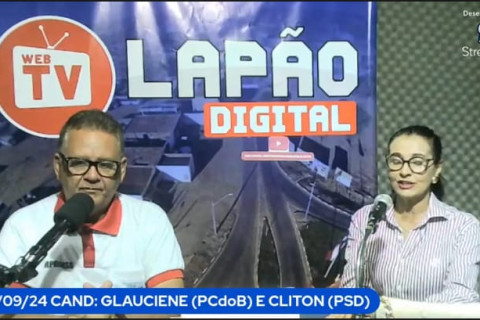 WEB TV LAPÃO  sabatinas foi um sucesso