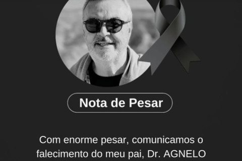 PRES. DUTRA: Morre ex-prefeito Agnelo Almeida, saiba mais