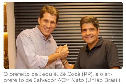 ACM Neto se encontra esta semana com Zé Cocá para fechar chapa.